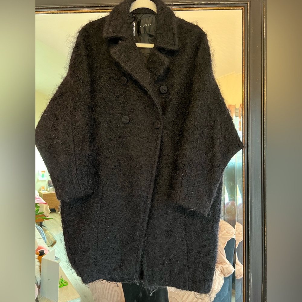 Oversized wool coat JOHN RICHMOND